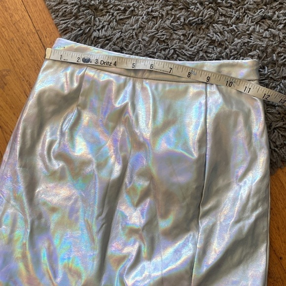 superdown metallic silver tamia mini skirt Size XXS - Picture 12 of 15